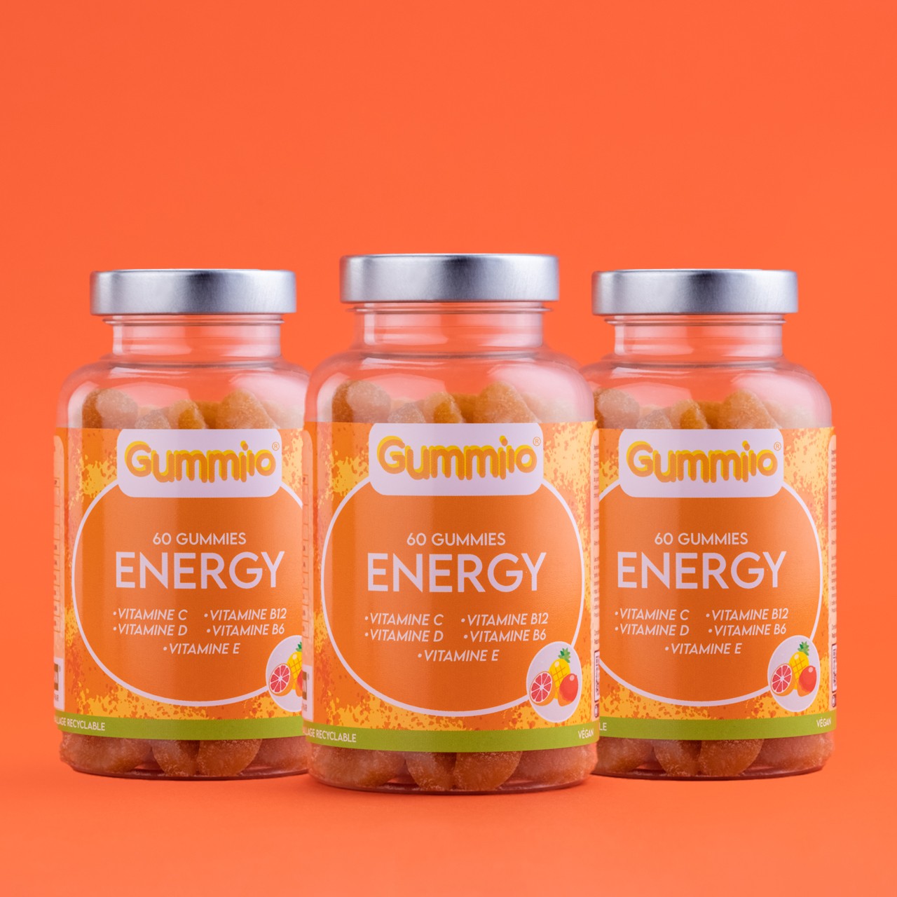 Pack 3 mois Gummies energie