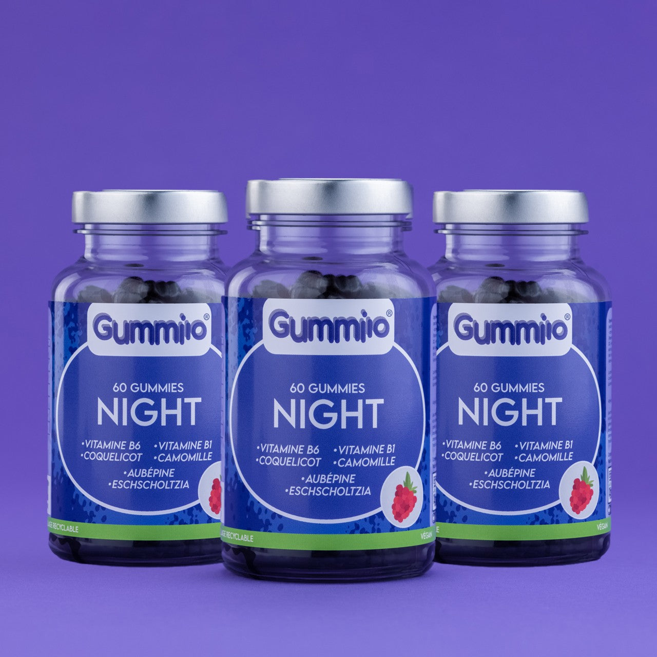 Pack 3 mois Gummies nuit
